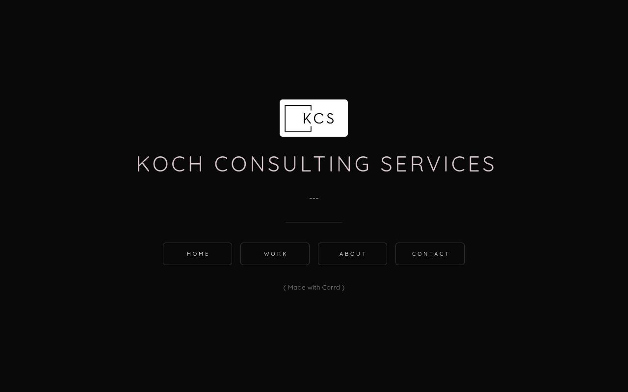 Carrd profile picture for @koch